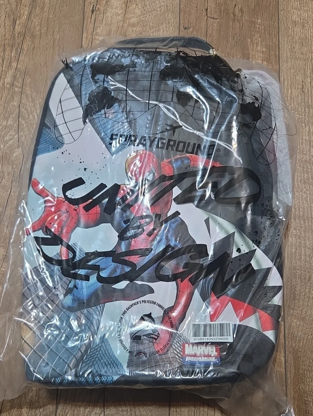 SPRAYGROUND SPIDERMAN OFFICIAL COLLAB - PROTECT THE CITY BACKPACK